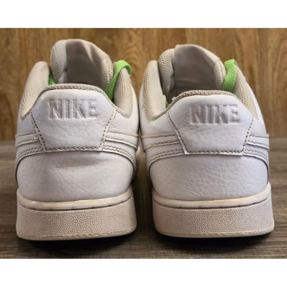Nike Court Vision Low Top Casual Shoes Sneakers‎ Womens Size 9 White